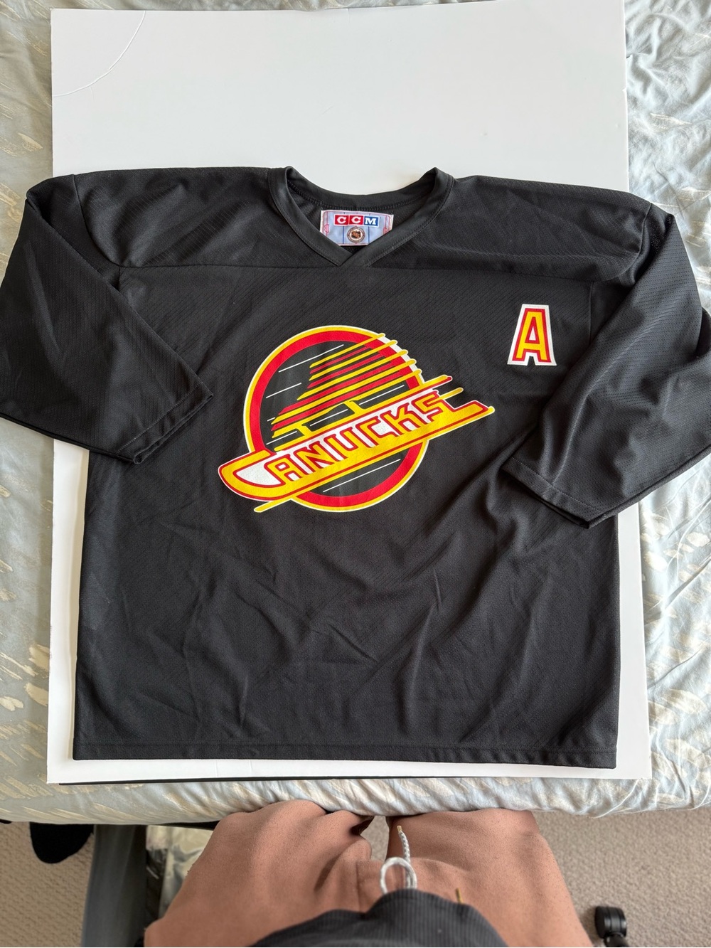 CCM Pavel Bure Center Ice Vancouver Canucks Jersey Rare Vintage